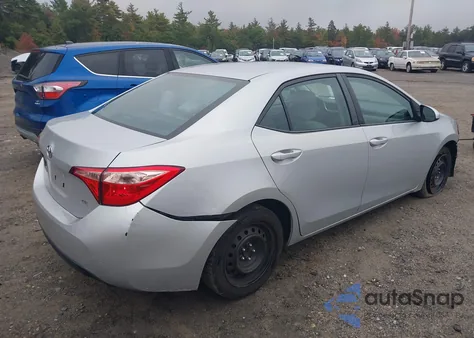 2017 Toyota Corolla Le из США, поврежденный, VIN 2T1BURHE3HC857772